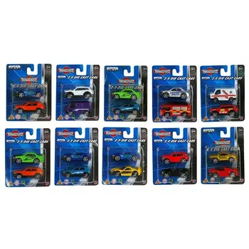 

Set of 2 cars Teamsterz Die-Cast Val toy store articles created Manual
