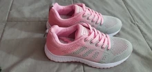 Zapatos informales para mujer, zapatillas planas con cordones y malla transpirable, vulcanizados, color blanco, 2019