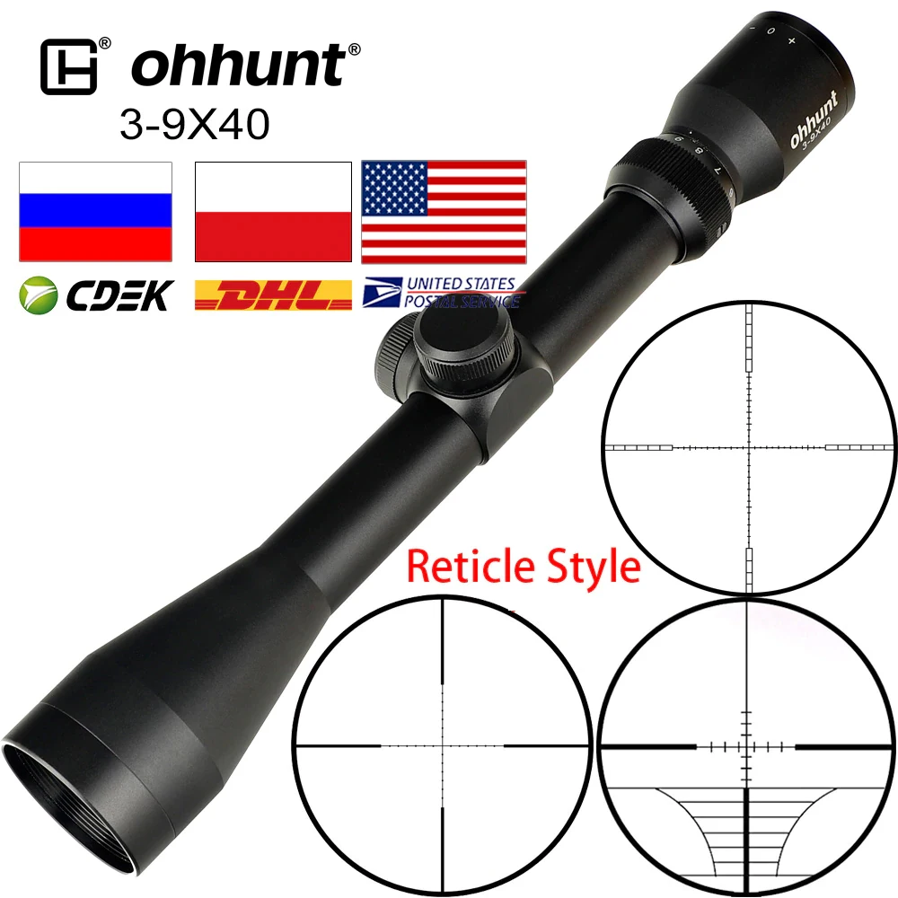 ohhunt 3-9x40 スコープ