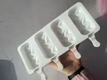 Freezer Popsicle-Maker Ice-Cream-Molds Homemade Food-Safe Silicone DIY 4-Cell
