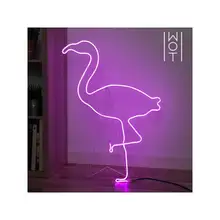 Светодиодный Фламинго с мольбертом Wagon Trend