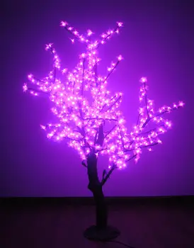 

Wood led, luminous, decorative, 480 LED bulbs, color pink, natural trunk, height 150 cm
