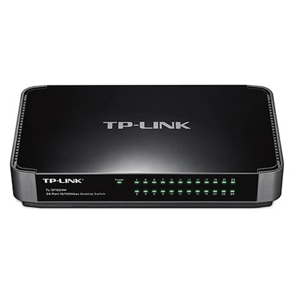 Настольный коммутатор TP-Link TL-SF1024M LAN 10/100 черный | Компьютеры и офис
