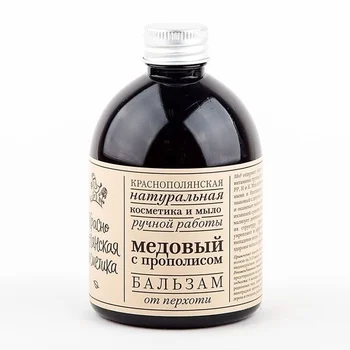 

Krasnopolyanskaya cosmetics balm for hair "honey with propolis"