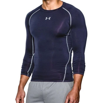 

Men's Long Sleeved Compression T-shirt Under Armour 1257471-410 Navy blue