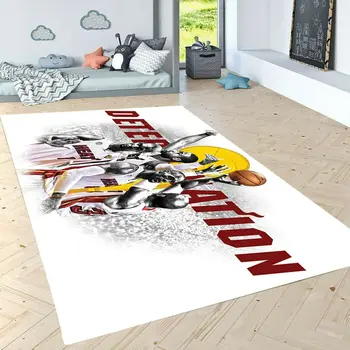 

NBA Miami Heat Patterned Carpet ,Non Slip Floor Carpet,Teen's Carpet,Turkish Rug