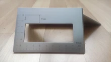 Multifunction Ruler Woodworking-Tools Square Wooden 90-Degree-Gauge Aluminum-Alloy 45