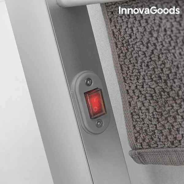 InnovaGoods Электрический полотенцесушитель для пола или стены 90 Вт серый(6 бар