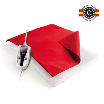 

Daga - Almohadilla N4, 120W, 70X46, 4Temp, Autoestop 8 H, Textil 100% Algodon, 3 Tiempos Programables, Autotest, Calentamiento R