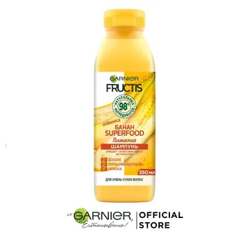 

Garnier Fructis shampoo "banana Superfood power" for very dry hair, 350 ml