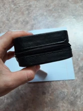 Caja de joyería para mujer, organizador de almacenamiento portátil, soporte para pendientes, cremallera, Estuche De Viaje de exhibición de joyas, 100x100x55mm