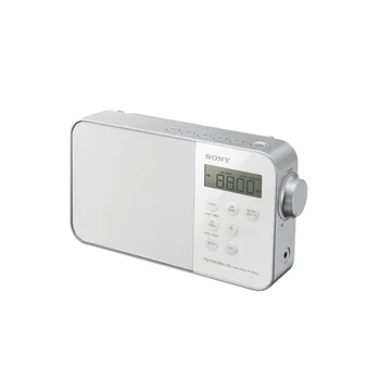 

Portable digital Alarm Clock Radio SONY ICF-M780SL. 4 bands. LED backlit display. WHITE