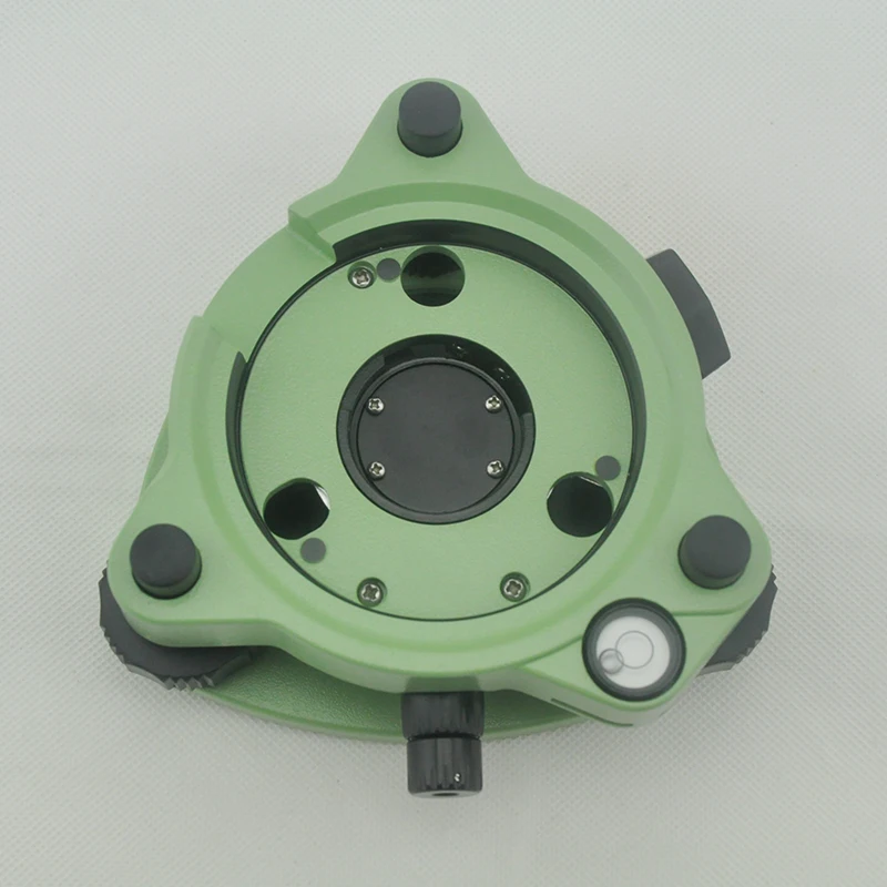 Зеленый три челюсти адаптер трегера с оптический центрир для Leica электронный автоматический тахеометр Призма