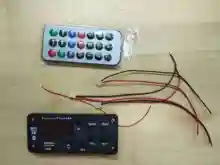 12v * 50W amplificador MP3 decodificador de Color de la pantalla Bluetooth V5.0 coche MP3 USB reproductor de grabación módulo FM AUX Radio para altavoz