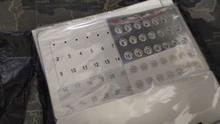 Mini Calendario de escritorio de Metal ultrafino, creativo, superperpetuo, único, 100 años, calendario inglés