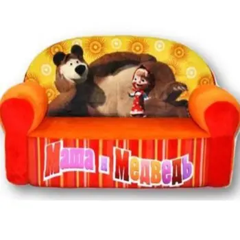 

Toy soft sofa with printing smoltoys r45767 1751/orge