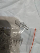 10pcs 12V 5W/10W/20W/35W/50W G4 light bulbs inserted beads crystal lamp Halogen Lamps