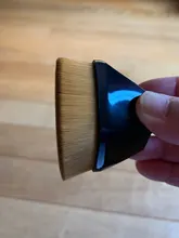 Brocha mágica portátil para base BB Cream, pinceles cosméticos maquillaje, brocha suelta en polvo, brocha plana, herramienta de maquillaje