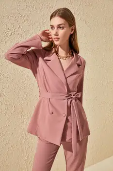 

Trendyol Button and Binding Detailed Jacket TCLSS19AP0028