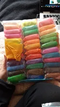 Toys Plasticine Light-Clay Safe Air-Dry-Polymer DIY 36-Color Kids Children Educational