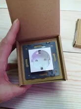 Livolo – Enchufe de pared de plástico blanco. VL-C7-C1EU-11, Toma de corriente estándar europeo, DIY