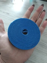 Bridas de Cable de alimentación de 5 metros, cinta de bucle multifunción de poliéster PP, sujetador, organizador de cables de cinta reutilizable