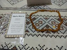 Collar de dentición hecho de ámbar báltico para el bebé - Simple de Paquetes - 3 Sizes - 10 Colors