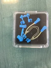 Dental transversal contorno Clip con resorte de Metal dientes de dentista matriz herramientas de anillo de instrumento de laboratorio