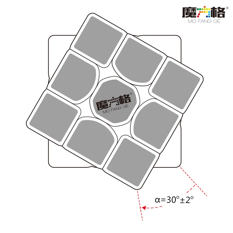 QiYi Thunderclap V2 3x3x3 волшебный куб MoFangGe thundelap v2 3x3 скоростной куб Развивающие игрушки QiYi 3x3 головоломка волшебный куб