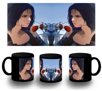 

CUP FULLY black WOMAN CYBORG black mug