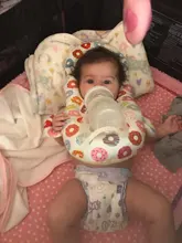 Almohada de lactancia para bebé, accesorios para bebé, almohada de alimentación desmontable portátil, novedad de 2019