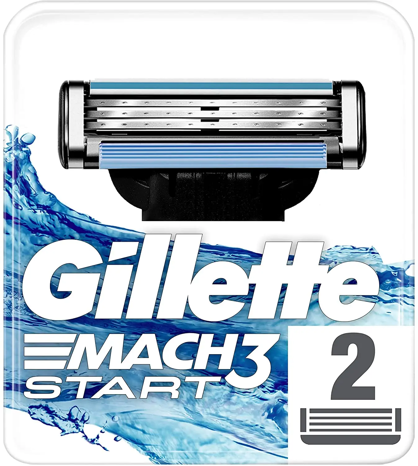 Lame Per Rasoio Da Uomo Gillette Mach3 Start, Ricariche 4/10
