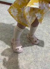 Zapatos con agujeros para bebés, sandalias antideslizantes suaves para niños y niñas de 1 a 3 años, novedad de verano