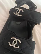 Sandalias de plataforma de cuero genuino para mujer, zapatos de diseñador de lujo a la moda, Sandalias planas, tacones gruesos, tendencia