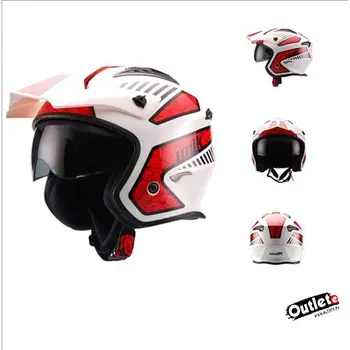 

TRIAL HELMET UNIK CT-07 SPIDER BL/RO GLASSES SANDLOT