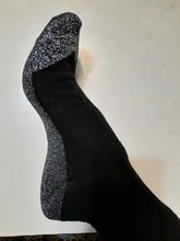 Calcetines térmicos de invierno de 35 grados, fibras aluminizadas, gruesos, únicos, cómodos, para mantener el pie caliente, 1 par