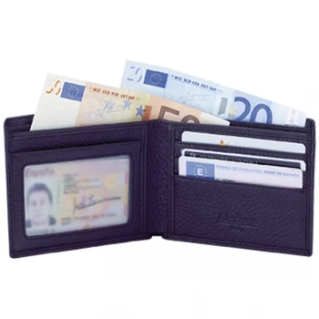

Leather wallet man