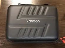 Vamson-Estuche de transporte grande impermeable para Cámara de Acción Gopro Hero 9/8/7/6, para DJI OSMO, AKASO/YI, carcasa dura para exteriores, VP808