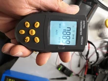 Tacómetro láser Digital, medidor de velocidad de Motor pequeño de prueba de RPM LCD, sin contacto, HS2234 (sin batería)