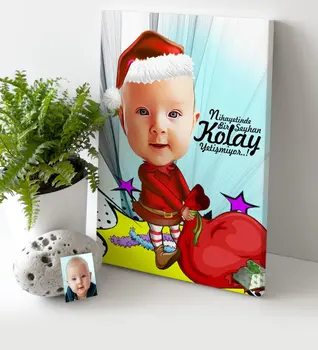 

Personalized Baby Cartoon Canvas Table (30x50 cm.) 5