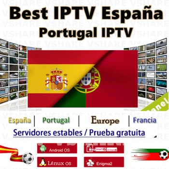 

Best IPTV España Portugal IPTV M3U8 Subscription Spain Portugal Free 1Year IPTV subscription for Smart TV Engmia2 Android TV Box
