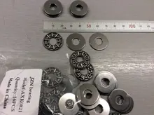 4 Uds rodillo de aguja de empuje plano teniendo AXK0619 + 2AS AXK0821 + 2AS AXK1024 + 2AS AXK1226 + 2AS AXK1528 + 2AS AXK1730 + 2AS AXK2035 + 2AS