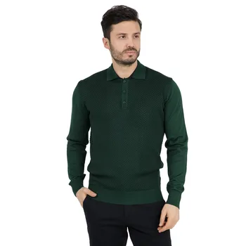

Buratti Polo Collar Sweater MALE SWEATER 4540001