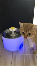 Water-Fountain Pet-Drinking-Fountain-Dispenser Cat Pet Automatic with LED Electric USB
