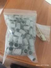 Juego de bandas de lijado de cebra para manicura y pedicura, máquina pulidora eléctrica, removedor de uñas, 1 Juego, #180 #240