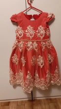 4-10 Years Kids Dress for Girls Wedding Tulle Lace Girl Dress Elegant Princess Party