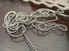 Cuentas de aleación de Metal de 5 a 10 metros, accesorios de cadenas para collares, accesorios de fabricación de joyas DIY