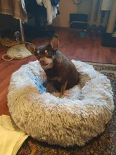 Dog-Bed Large Kennel-Sleeping-Bag Pets Cat Round Washable Plush Soft Little-Medium Long