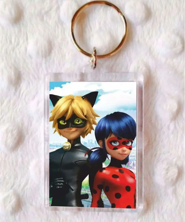 Key Ring Lady Bug and Super Cat No. 20 |