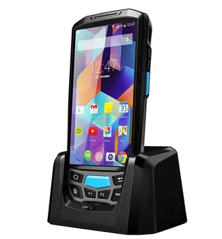 

New Android 8.0 PDA Data Collector Terminal Bluetooth WIFI 4G Network Barcode Scanner built in